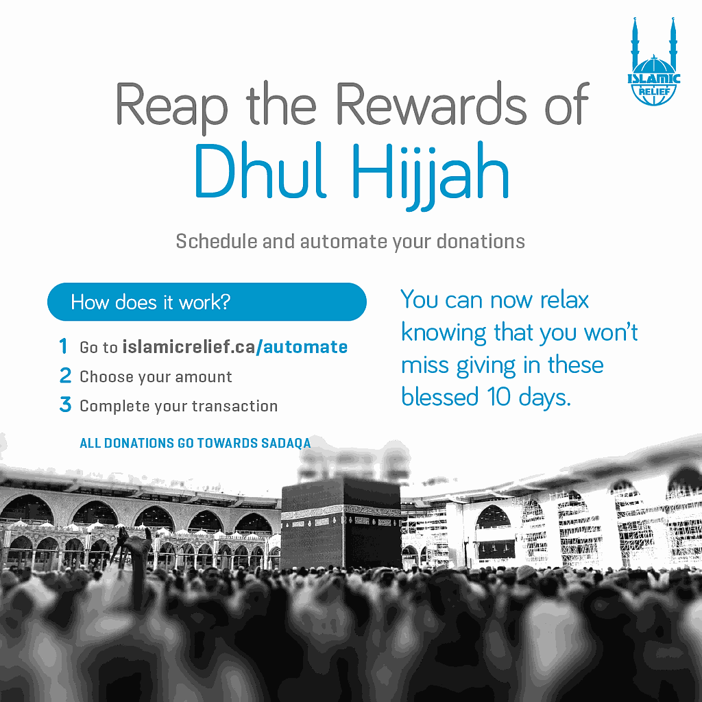 Daily Giving in Dhul Hijjah